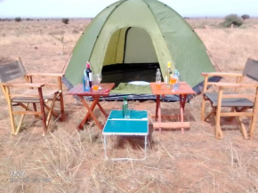 Amanya 2- Twin Pitch Tent with Mt Kili view